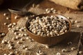 Organic Dry Black Eyed Peas Royalty Free Stock Photo