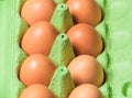 Organic eggs Royalty Free Stock Photo