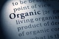 Definition of the word organic