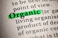 Definition of the word organic