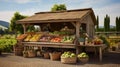 organic farm stand