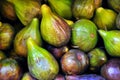 Organic figs background Royalty Free Stock Photo