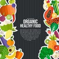 Organic Food Concept Royalty Free Stock Photo