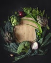 Organic food concept. Royalty Free Stock Photo