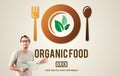 Organic Food Healthy Nourishment Concept Royalty Free Stock Photo