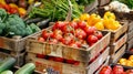 Organic Food Market Royalty Free Stock Photo