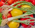 Organic fresh vegetables closeup Royalty Free Stock Photo