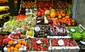 Organic fruit market in Italy Royalty Free Stock Photo