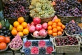 Organic fruit market in Italy Royalty Free Stock Photo
