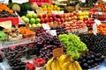 Organic fruit market in Italy Royalty Free Stock Photo