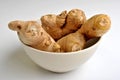 organic ginger, very usefully as spice Royalty Free Stock Photo