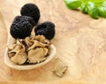 organic gourmet mushroom black truffle