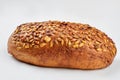 Organic grain wholemeal sourdough bread.