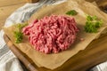 Organic Grass Fed Ground Lamb Meat Royalty Free Stock Photo