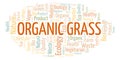 Organic Grass word cloud