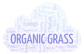 Organic Grass word cloud