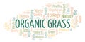 Organic Grass word cloud