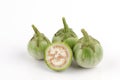 Green eggplant Royalty Free Stock Photo