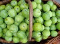 Organic Green Plums