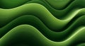 Organic Green Waves with Flowing Texture Royalty Free Stock Photo