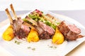 Organic grilled lamb chops Royalty Free Stock Photo
