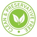 Organic Icon | Preservative Free | Natural Ingredient