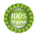 Organic label Royalty Free Stock Photo