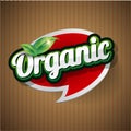 Organic Label vector Royalty Free Stock Photo