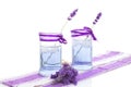 Organic lavender lemonade. Royalty Free Stock Photo