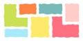Organic Liquid Rectangle Frame Shapes Set. Hand Drawn Abstract Vector Fluid Square Blobs. Wavy Irregular Flat Text Box