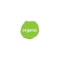 Organic logo icon, label, tag. bio healthy food badge, raw, vegan, healthy food sign, organic element stamp Royalty Free Stock Photo