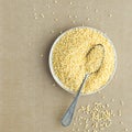 Organic Millet Gruel Royalty Free Stock Photo