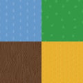 Organic natural embossed seamless patterns