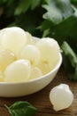 natural pickled pearl onions Royalty Free Stock Photo