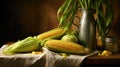 Fresh sweetcorn