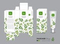 Organic packaging Template Vector Illustration. Package tags.