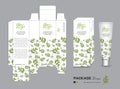 organic packaging Template Vector Illustration. Package tags