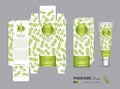 Organic packaging Template Vector Illustration. Package tags.