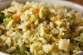 Organic Paleo Cauliflower Rice Royalty Free Stock Photo