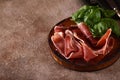 organic parma ham dry cured jamon