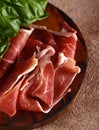 organic parma ham dry cured jamon