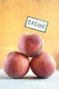 Organic Peaches