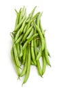 Organic pole beans Royalty Free Stock Photo