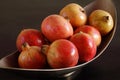 Organic pomegranate fruit