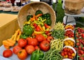 Organic produce at Farmers Market