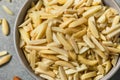 Organic Raw Blanched Slivered Almonds Royalty Free Stock Photo