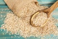 Organic Raw Brown Rice - Basic Cereal For Food