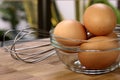 Organic raw eggs Royalty Free Stock Photo