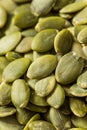 Organic Raw Green Pumpkin Pepitas Seeds Royalty Free Stock Photo