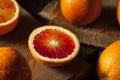 Organic Raw Red Blood Oranges Royalty Free Stock Photo